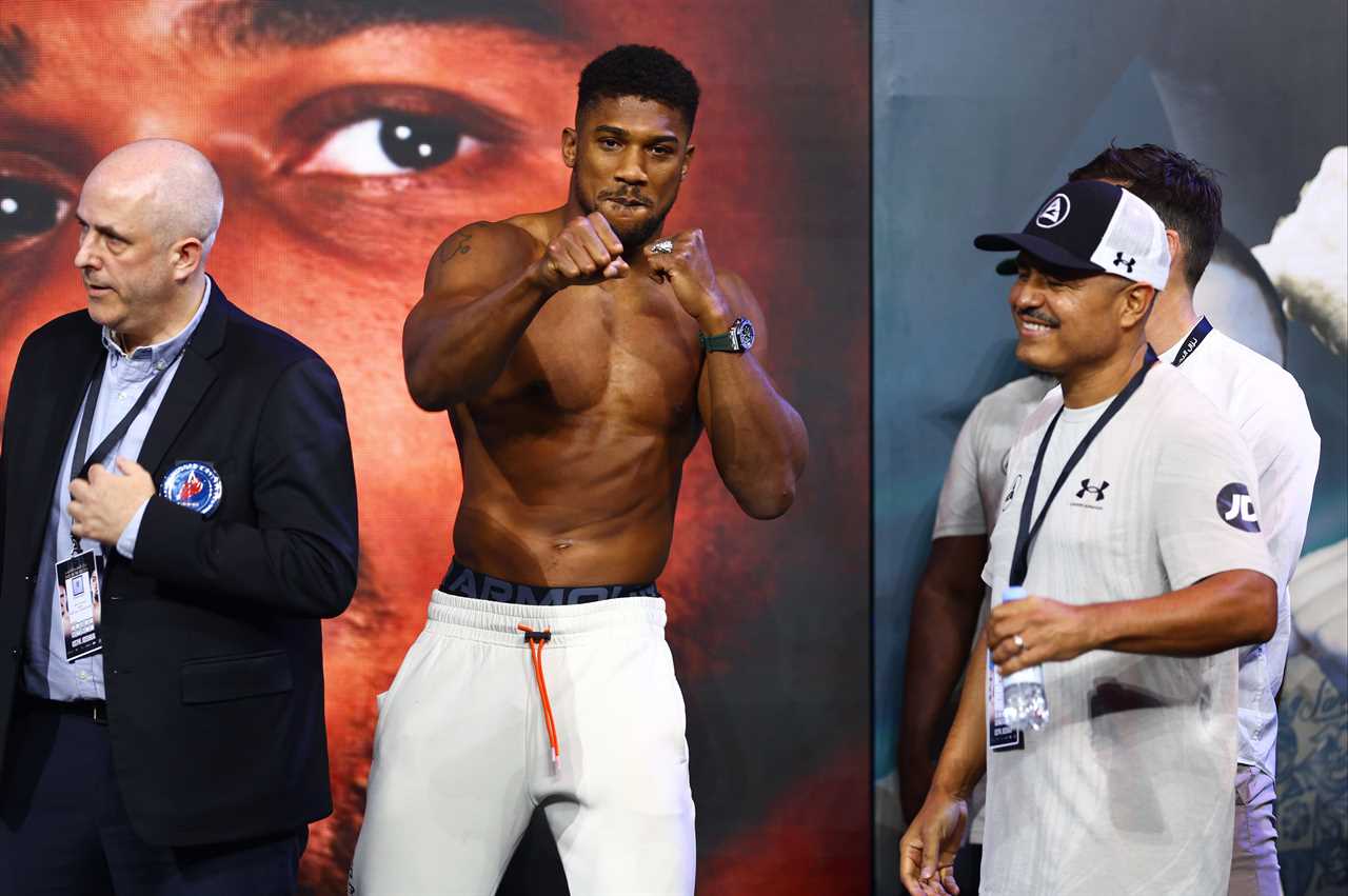 Anthony Joshua: I'm not a little boy - Anthony Joshua says he was shocked by comments made by an ex-trainer after Usyk's rematch defeat