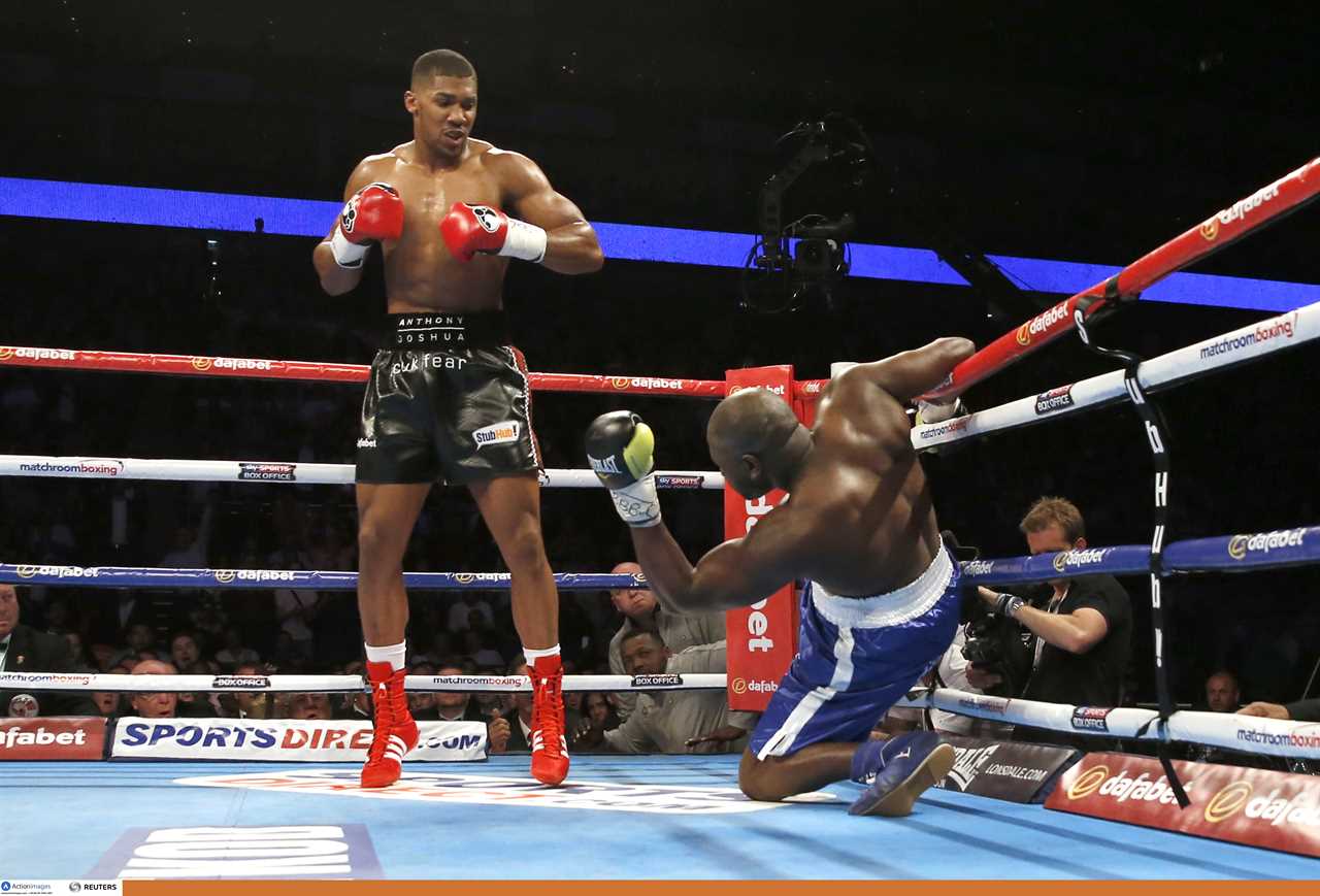 Anthony Joshua ranks five of his greatest wins in his career.. you'd be surprised at what he places at number one
