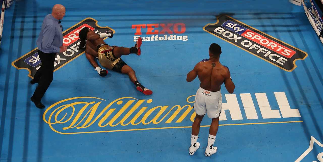 Anthony Joshua ranks five of his greatest wins in his career.. you'd be surprised at what he places at number one