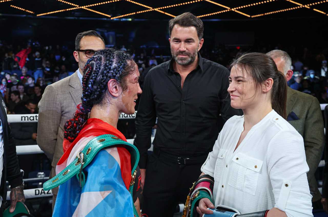 Conor McGregor will meet Eddie Hearn in his Dublin pub and discuss how to get PS500,000 for Katie Taylor's fight in Ireland