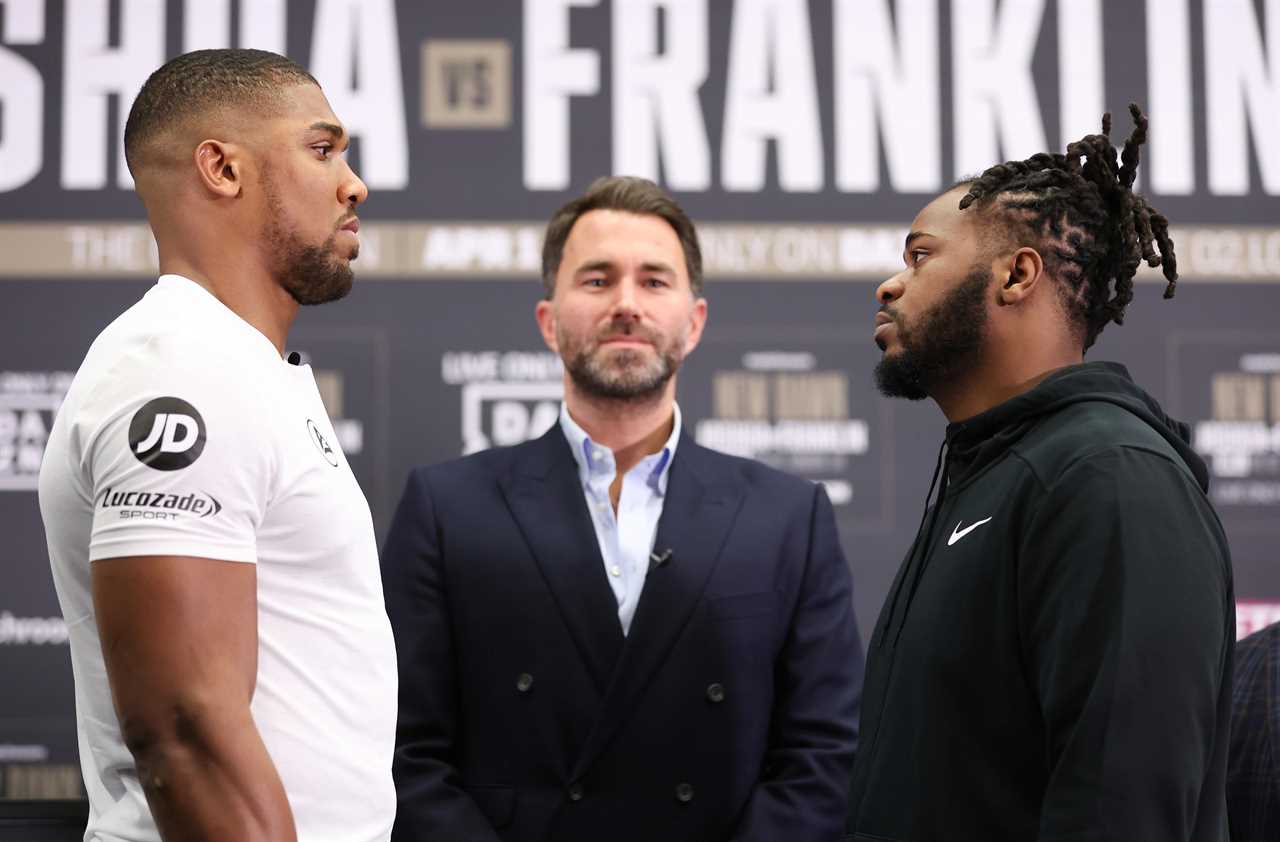 Anthony Joshua slams Dillian Whyte for not being his mate after being accused of dodging grudge match.