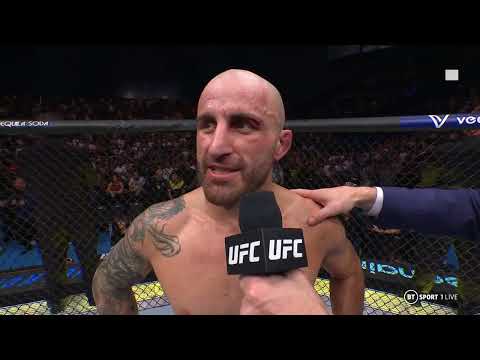 Alexander Volkanovski shows class after defeat to Islam Makhachev UFC 284