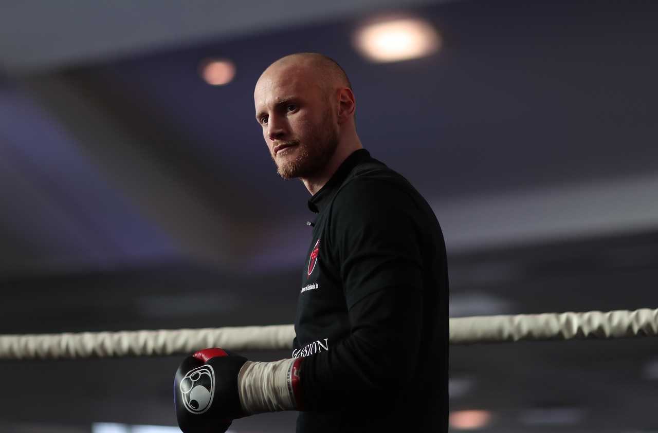 After Oleksandr Usyk beat Tyson Fury, George Groves was awkwardly confronted by Tyson Fury