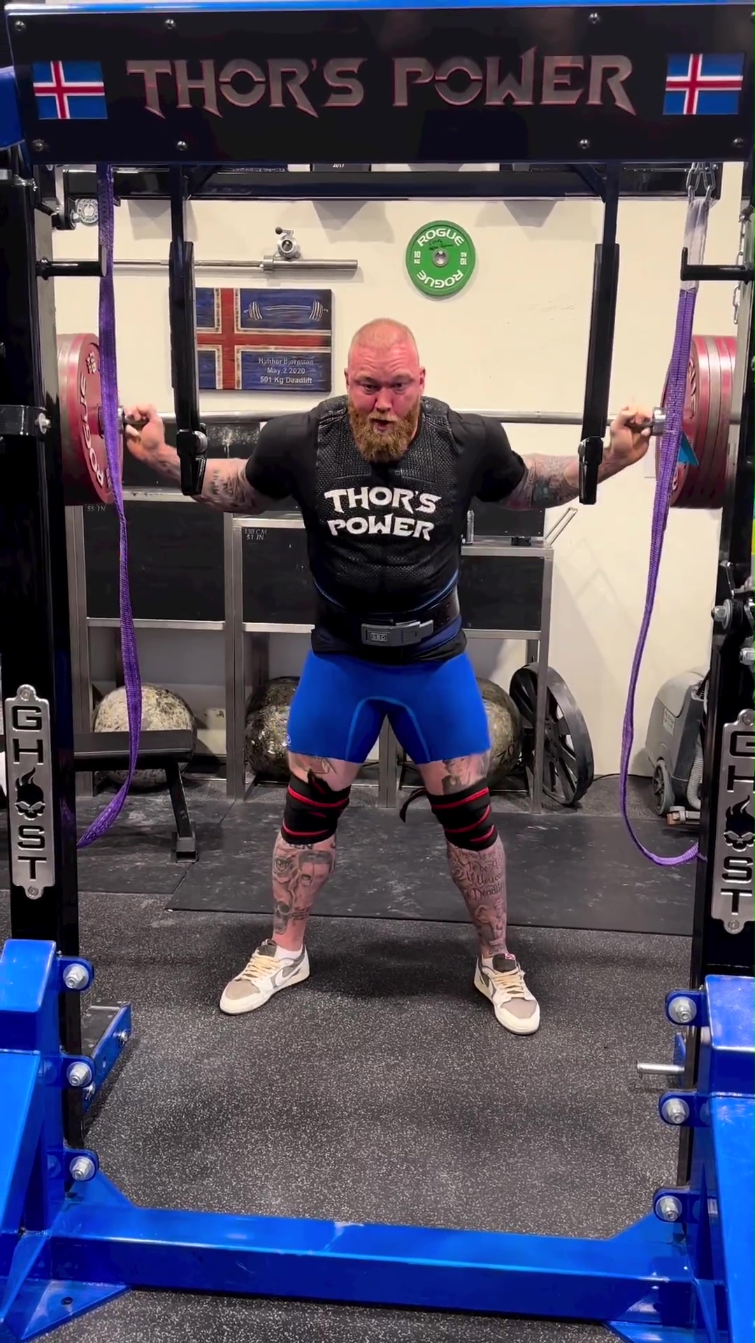 Hafthor Bjornsson, a giant Game of Thrones boxer and star of Game of Thrones, comes out of retirement to attempt to break the all-time record