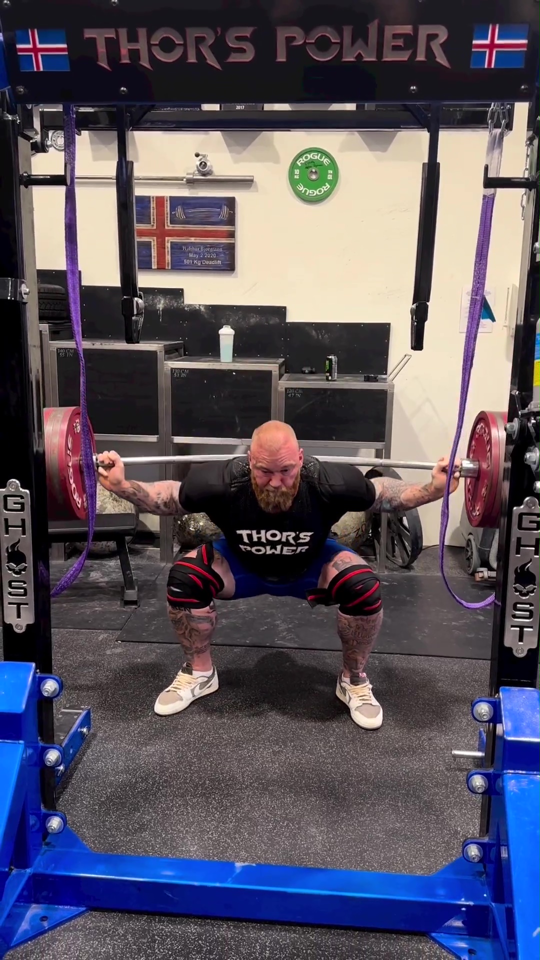 Hafthor Bjornsson, a giant Game of Thrones boxer and star of Game of Thrones, comes out of retirement to attempt to break the all-time record