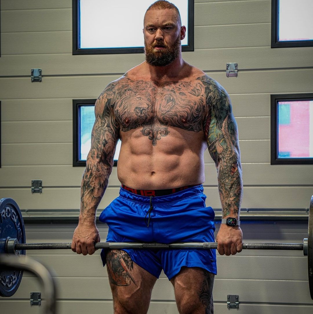 Hafthor Bjornsson, a giant Game of Thrones boxer and star of Game of Thrones, comes out of retirement to attempt to break the all-time record