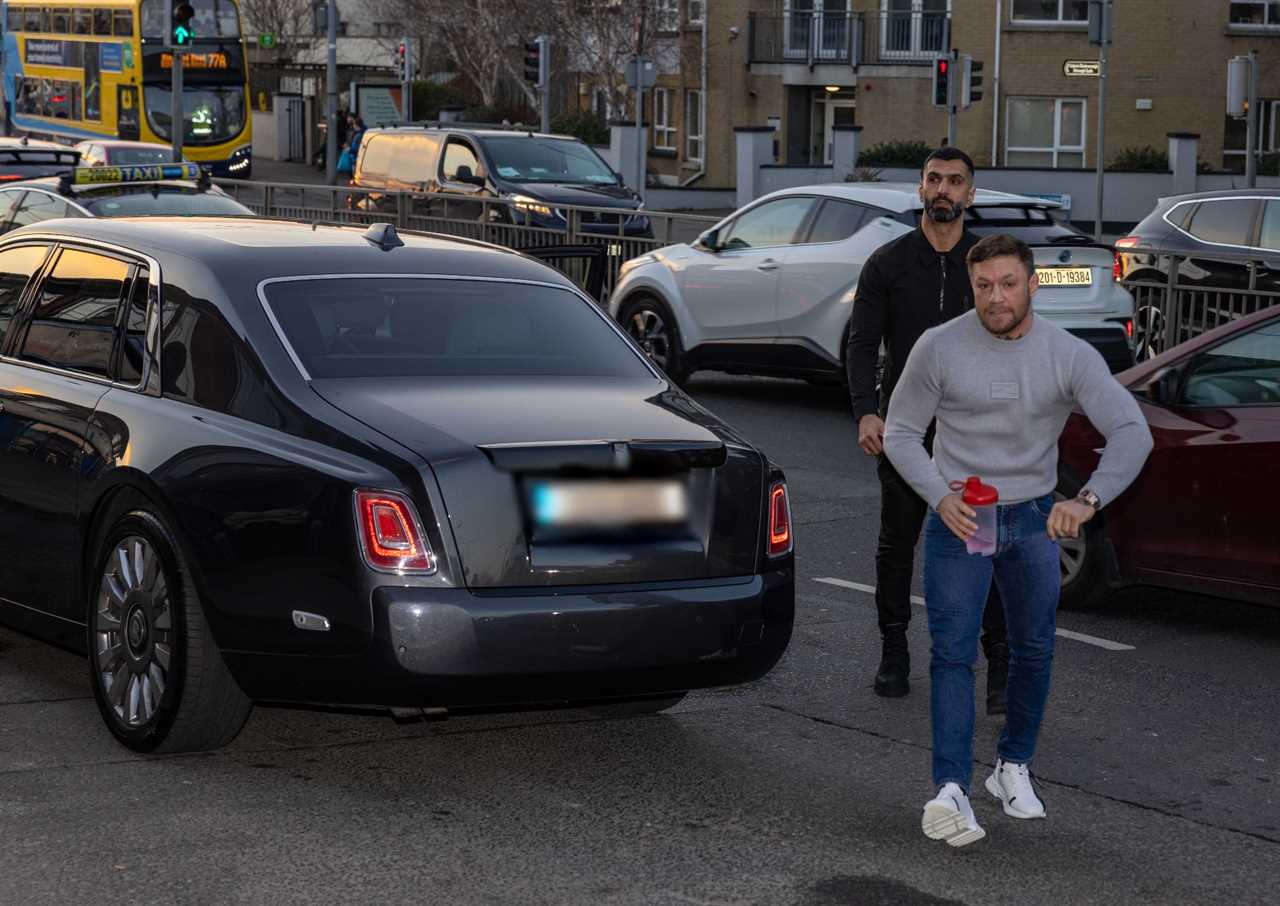 Picture of Beaming Conor McGregor ahead of Eddie Hearn meeting in bid to make Katie’s Croke Park dreams come true