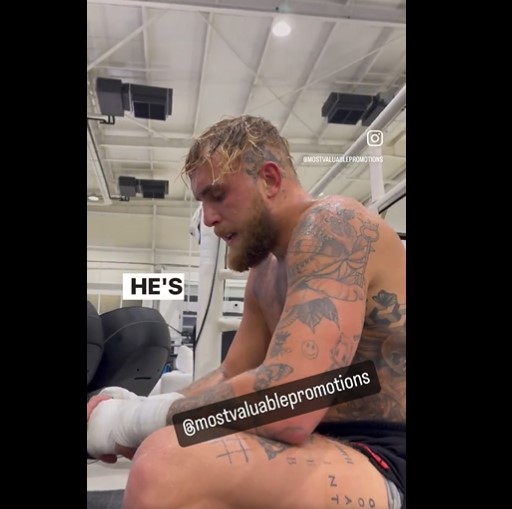He's going, die - Jake Paul gives Tommy Fury a chilling warning before the fight and displays bloody training photos
