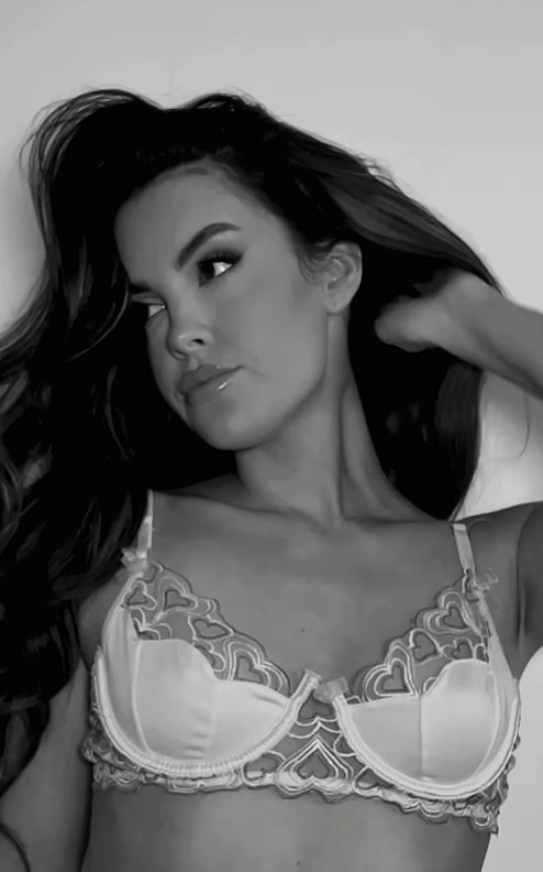 Tyson Fury's ring girl Tyson Fury sets pulses racing with sexy lingerie and treats her fans to Valentine's Day video