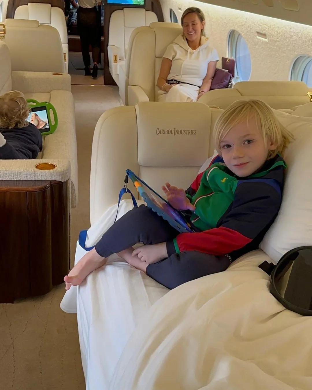 Conor McGregor's sweet family snaps as he flew to Las Vegas to coach UFC fighters