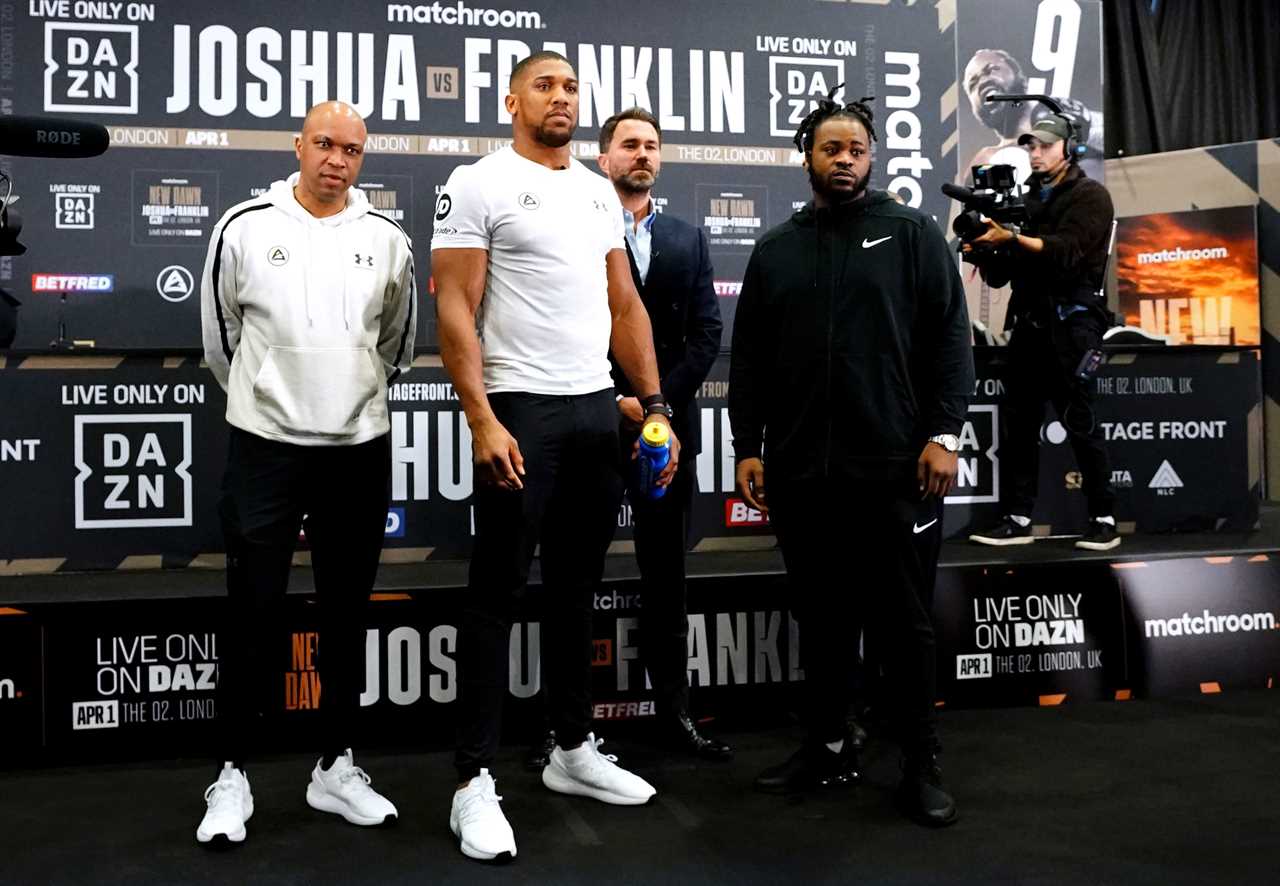 Anthony Joshua's coach has revealed that he LAUGHED at his strategies in Usyk defeat, as he plots Brit’s comeback
