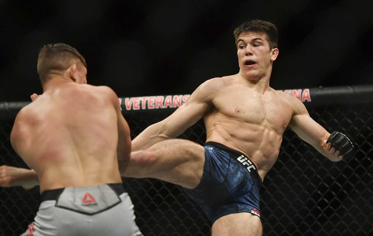 UFC star, UFC Star, reveals that his penis stopped working during brutal weight loss for fight. He also said that he was'moaning every single day'