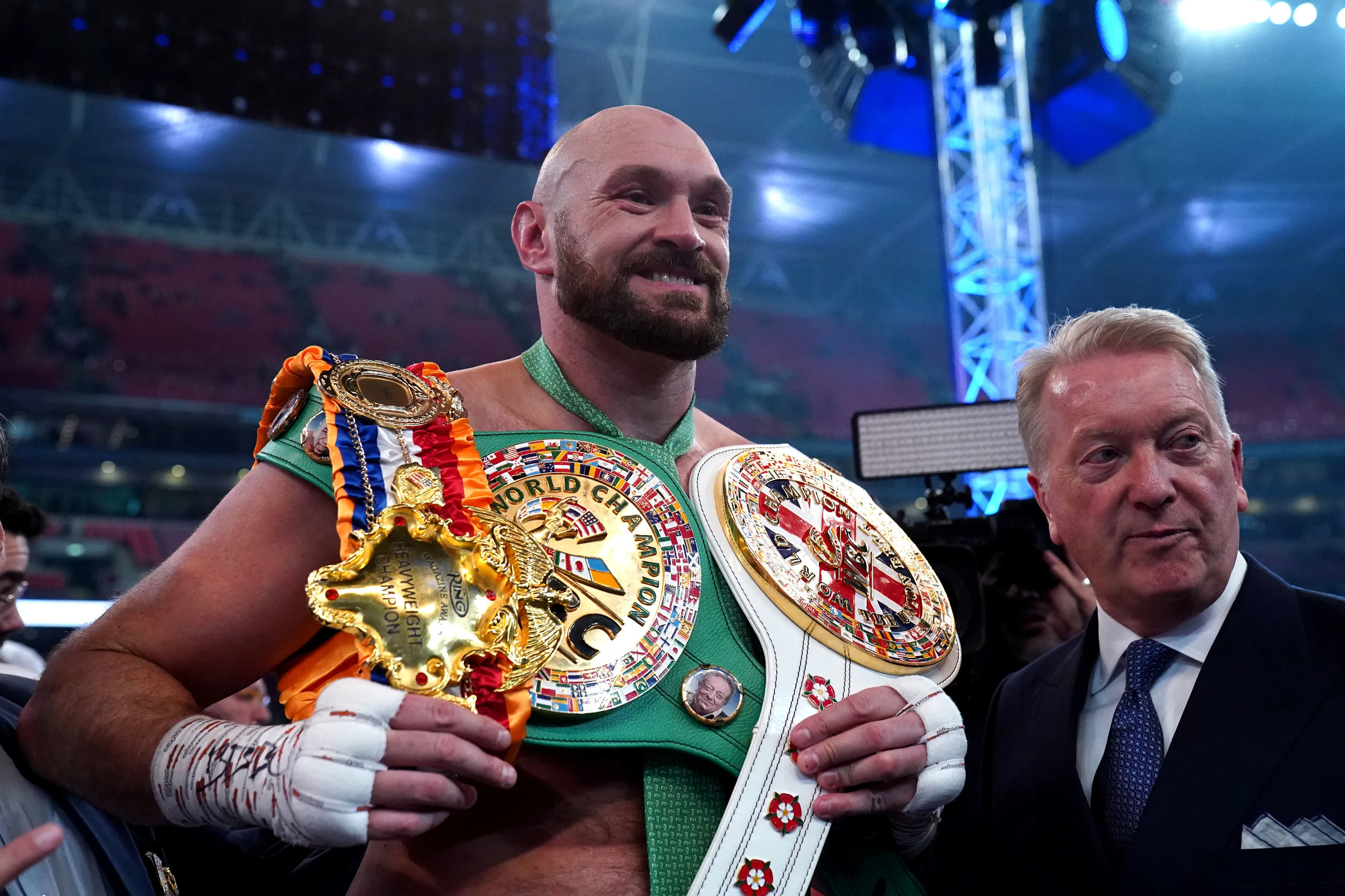 Tyson Fury claims that Anthony Joshua's British rival is dead and he won't let him down again