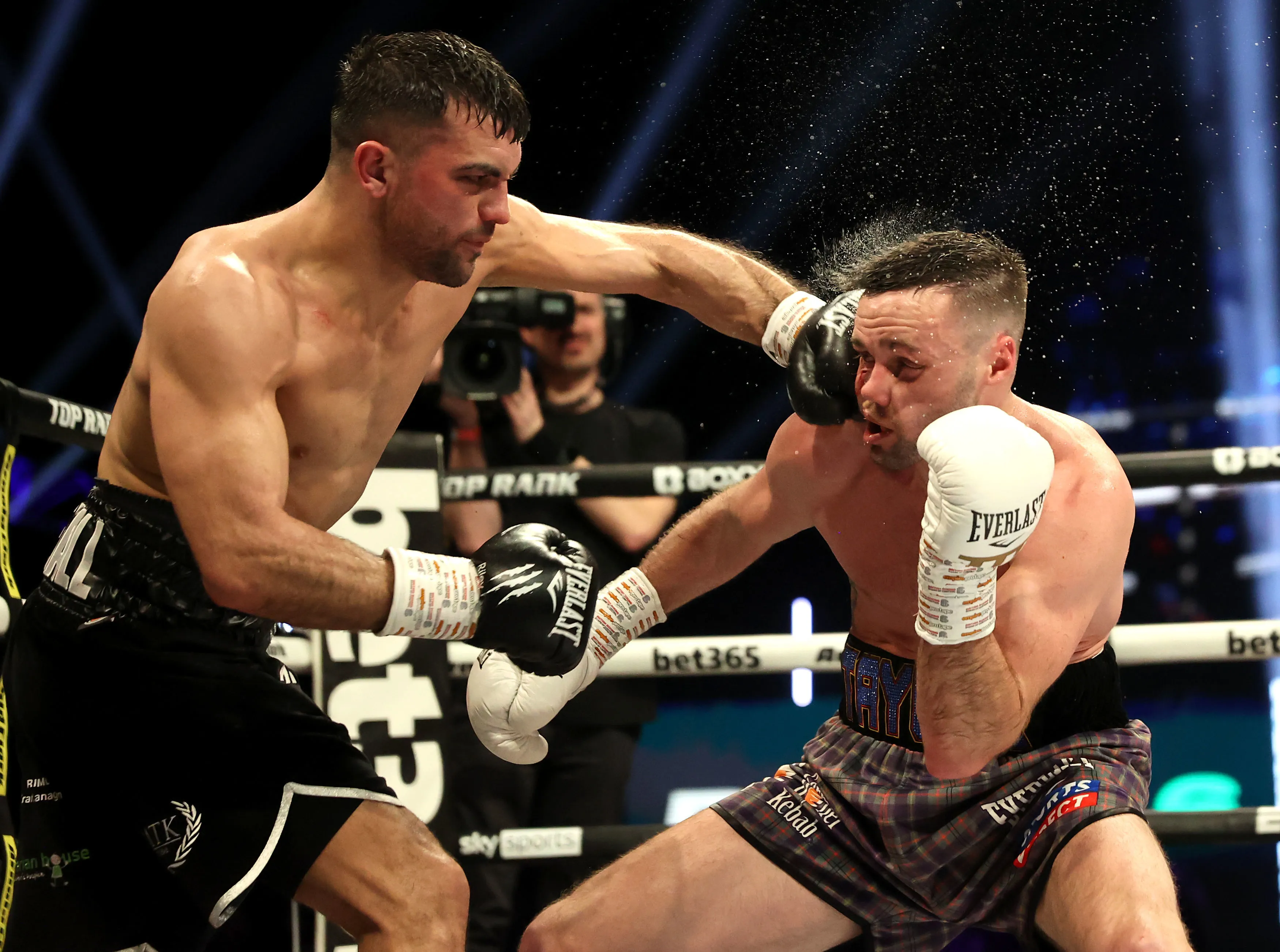 Josh Taylor insists he has not ducked Jack Catterall in a rematch fight, and calls his rival 'cry baby.'