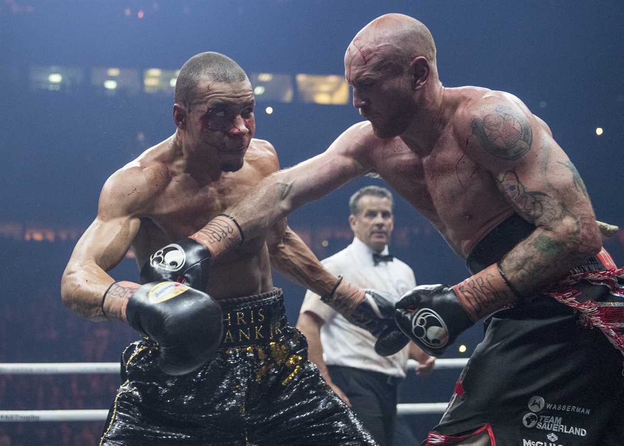 The former world champion boxer is now unrecognizable to fight fans who were stunned by the striking new style of Brit legend.