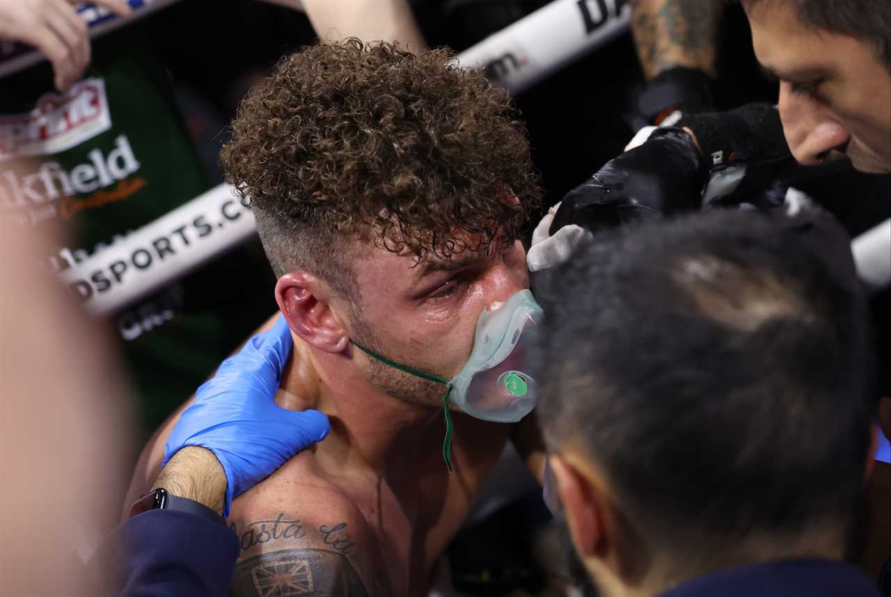 After being brutally KOed by Mauricio Lara, Leigh Wood's hopes of an all-Brit title clash vs Warrington are ruined.