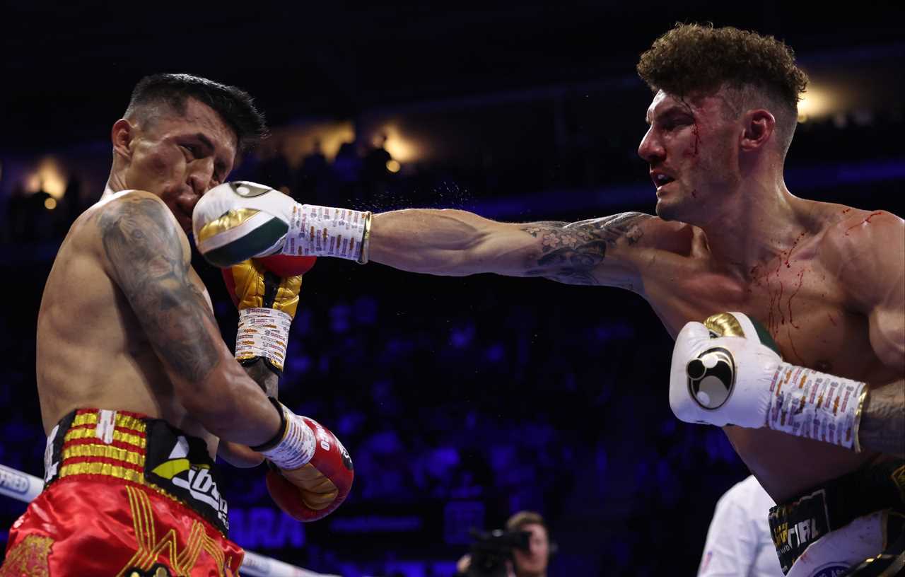 After being brutally KOed by Mauricio Lara, Leigh Wood's hopes of an all-Brit title clash vs Warrington are ruined.
