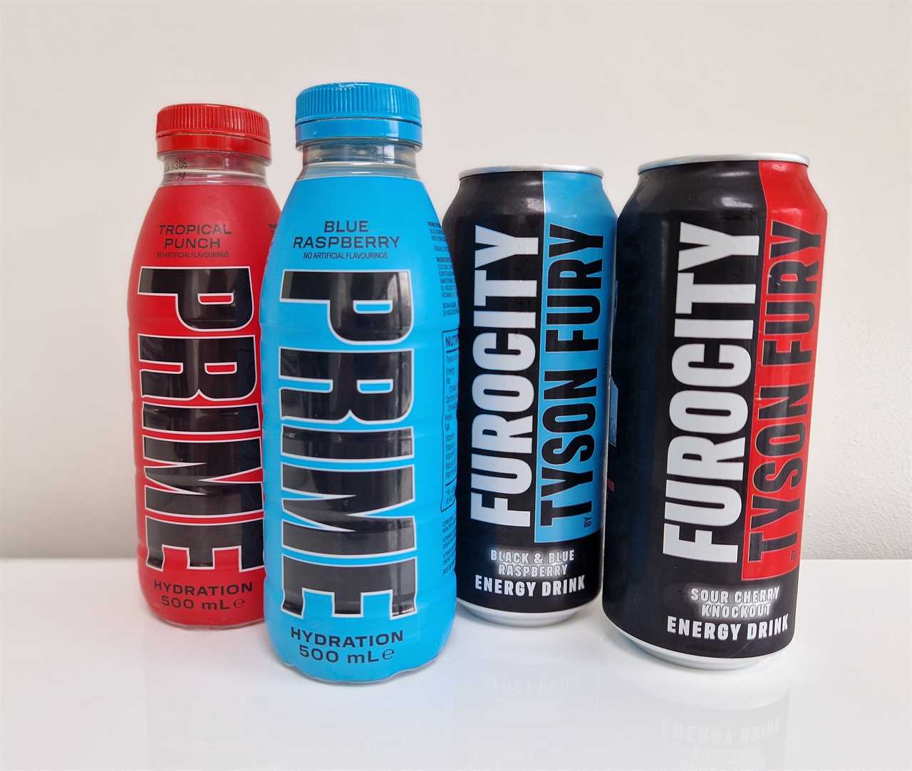 I tried Tyson Fury’s Furocity, KSI, and Logan Paul’s Prime energy drinks – this is what I thought