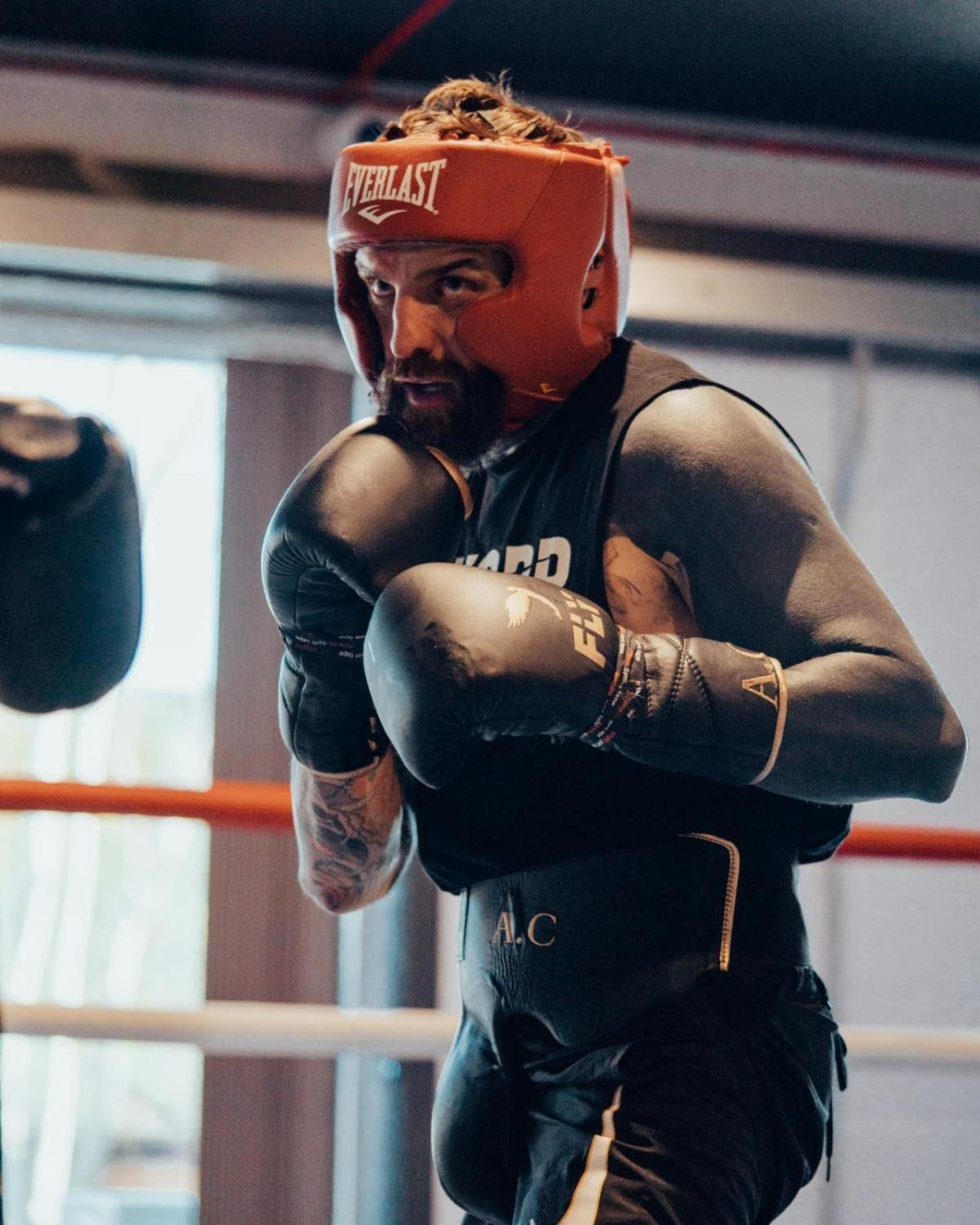 The reason Aaron Chalmers' new gum-shield for Floyd Mayweather fight after his son is 'puts the old one in BIN'