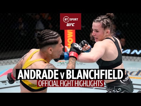The Real Deal Andrade Vs Blanchfield Official UFC Fight Highlights