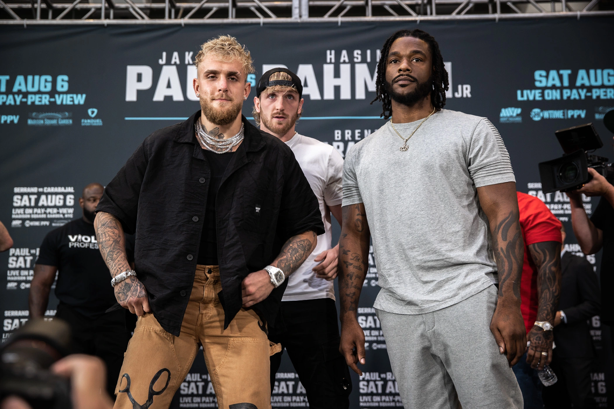 Jake Paul's Undercard features Muhsin Cason, who sparred with Jake Paul amid nephew Hasim Rahman Jr.'s feuding with YouTuber