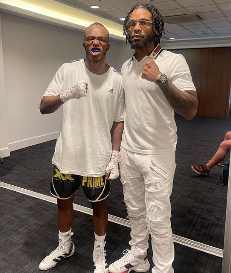 Jake Paul's COACH BJ Flowers called out by Hasim Rahman Jr. for a 'personal' grudge bout on the undercard of his fight against KSI