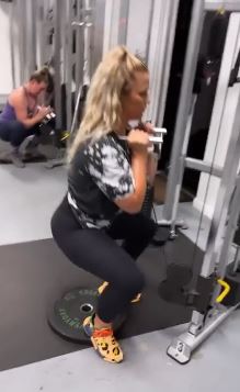 Check out Paige VanZant's video of Paige VanZant working out after she posed in a tiger bikini.
