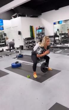 Check out Paige VanZant's video of Paige VanZant working out after she posed in a tiger bikini.