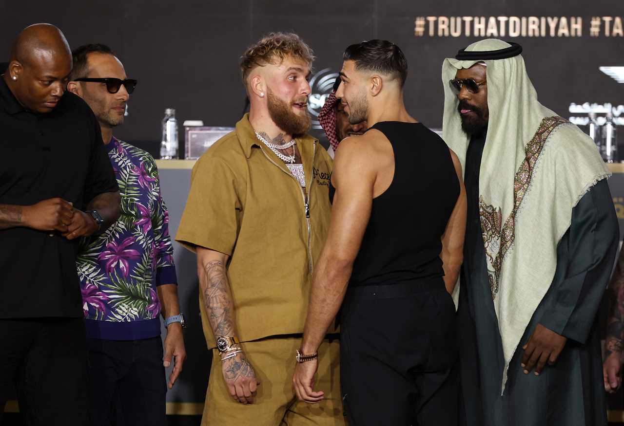 Tommy Fury compares Jake Paul to his DAD John (58), in a bitter row over rivals' records before grudge fight