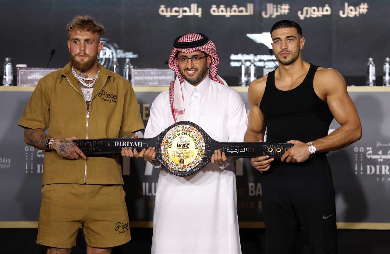 Tommy Fury compares Jake Paul to his DAD John (58), in a bitter row over rivals' records before grudge fight