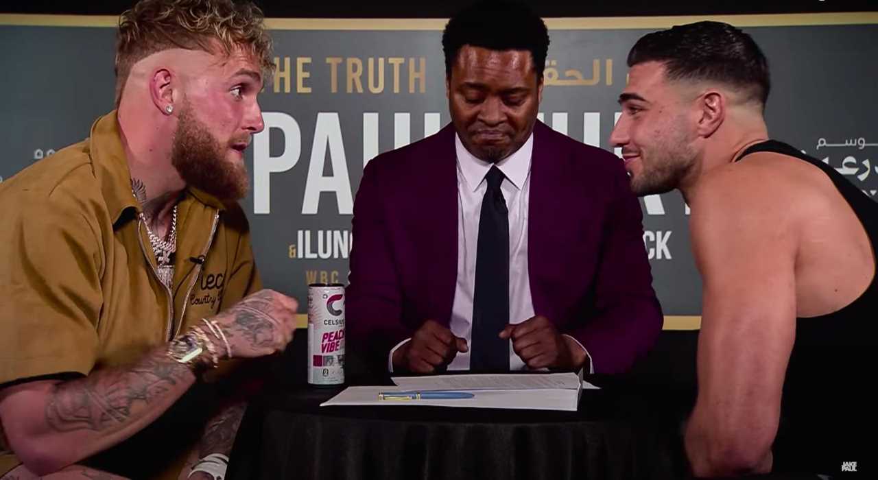 Jake Paul gives Tommy Fury an official double-or nothing contract. He also has lawyers to review documents regarding the fight bet.