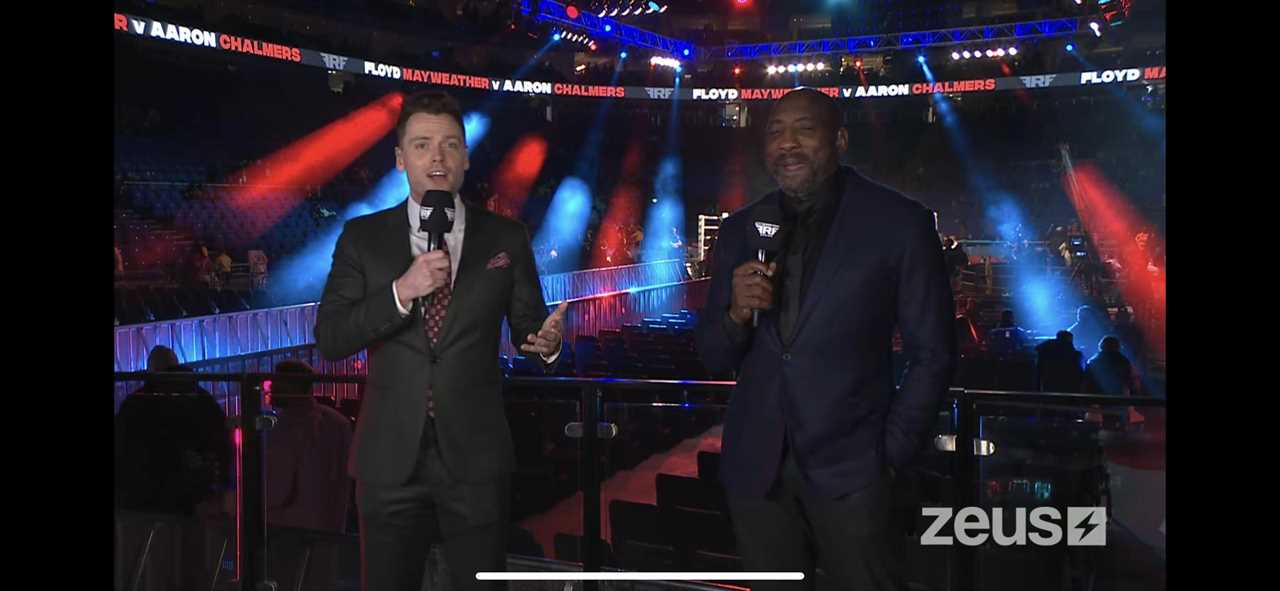 Mayweather vs Chalmers is a disaster as the card was delayed by O2 Arena, which was almost empty, and thousands of tickets that were not sold