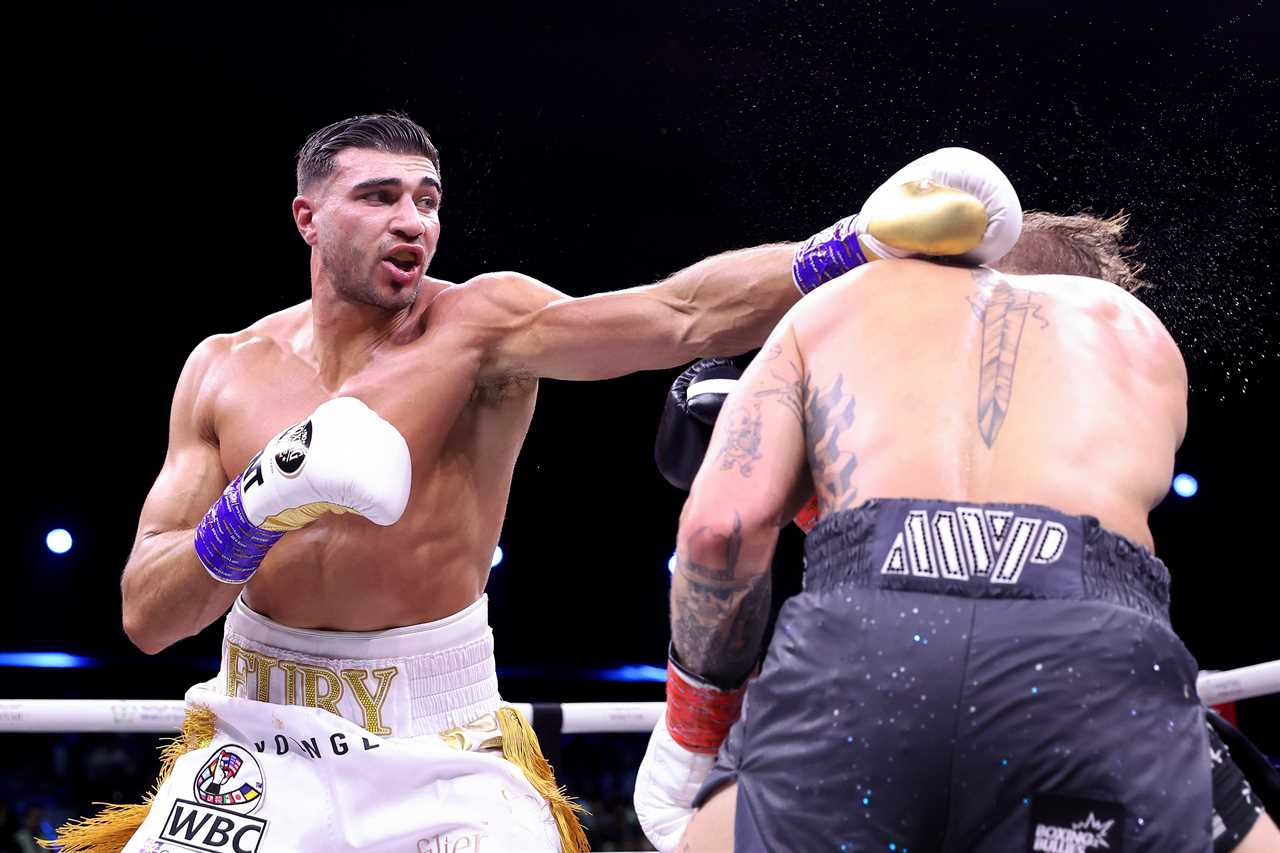 BT Sport apologizes after Logan Paul called Tommy Fury a b***h in an interview DURING a fight with his brother Jake