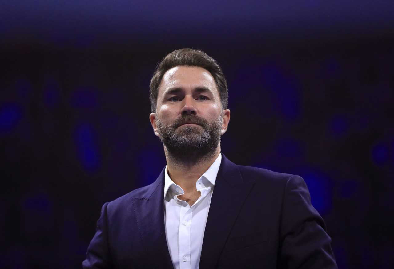 Eddie Hearn makes a subtle dig at Jake Paul and encourages Jake Paul to fight KSI following Tommy Fury's defeat