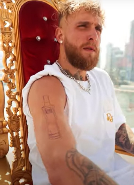 Mystery surrounding Jake Paul's PS200,000 missing tattoo after Tommy Fury fight with BBC DJ Charlie Sloth