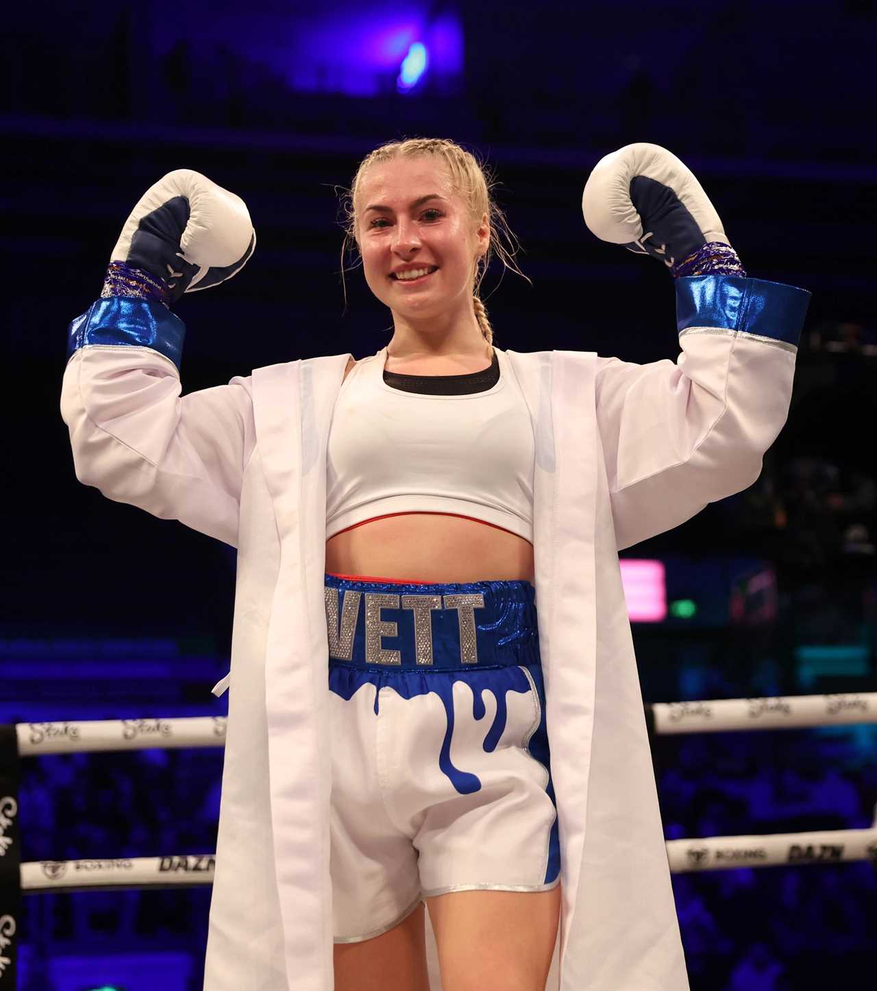 Astrid Wett, boxer and star of OnlyFans, opens up about the embarrassment at being penned by KSI following embarrassing viral video