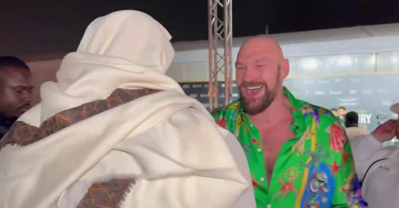 I almost got a st***y - Tyson Fury's hilarious reaction to meeting Deontay wilder for the first time since his epic KO win