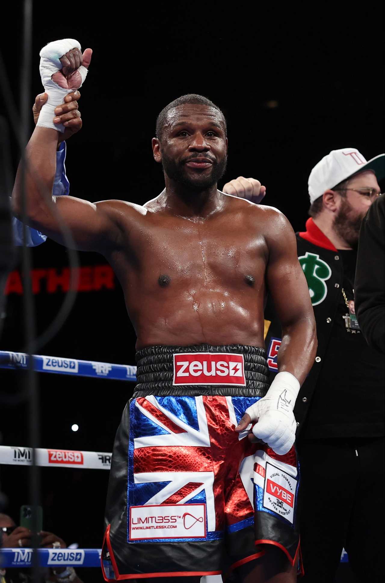 Floyd Mayweather's Aaron Chalmers fight with Aaron Chalmers goes from bad to worse, as Money discloses that he sustained shocking injuries