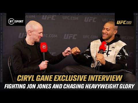 Ciryl Gane Exclusive Jon Jones: Chasing Heavyweight Glory. Looking Back at UFC Paris #UFC285