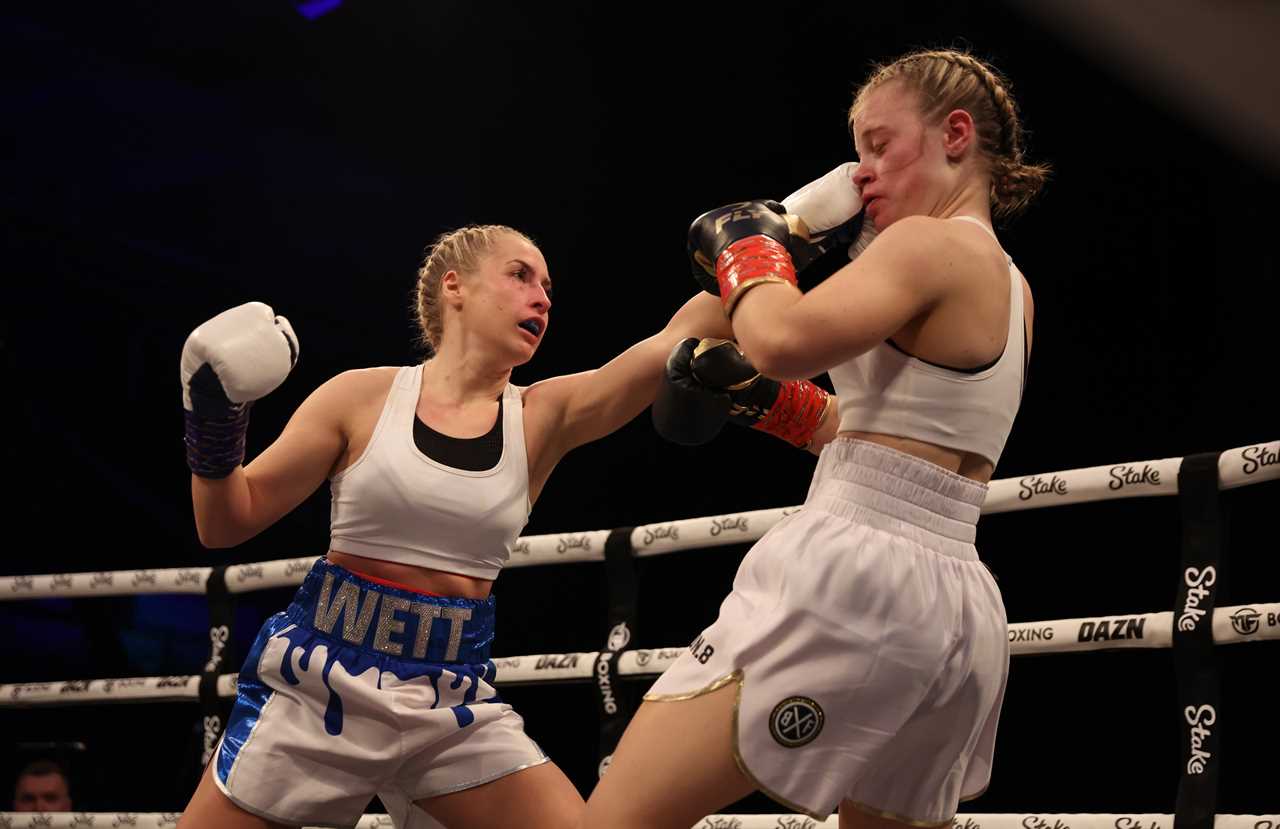Astrid Wett, boxer and star of OnlyFans, reveals that she hasn't seen her mother since her blazing row about her having sex.