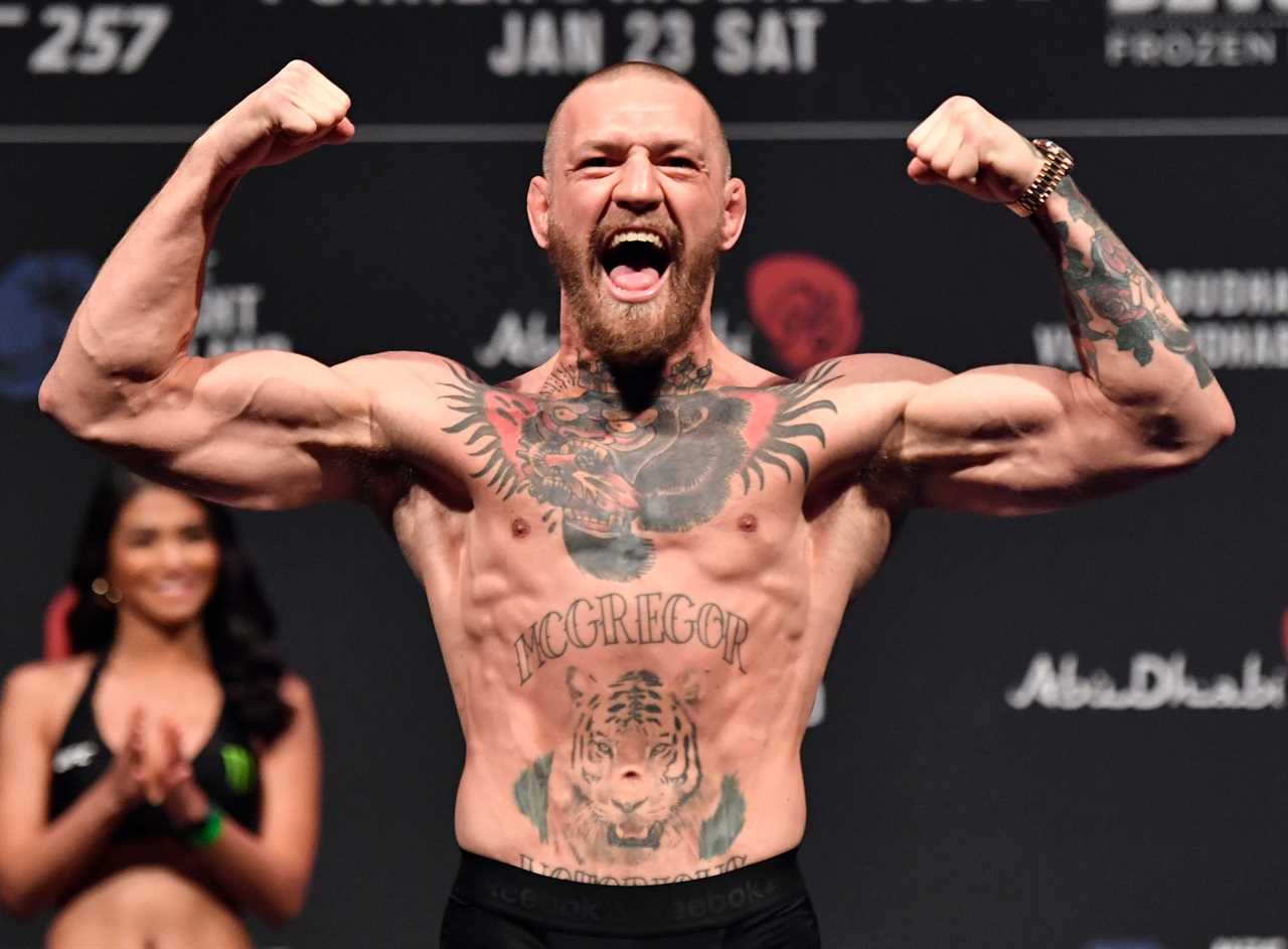 Conor McGregor wasnt included in Dana Whites Mount Rushmore