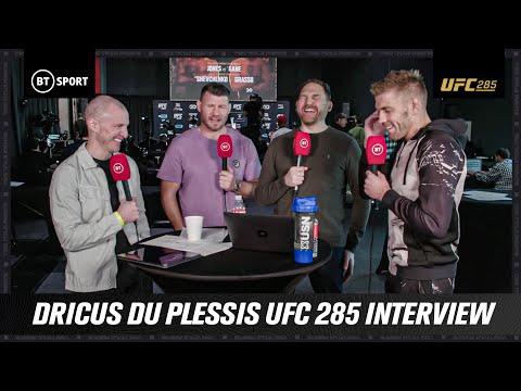 Dricus DuPlessis says, I'll bring Africa the belt #UFC285