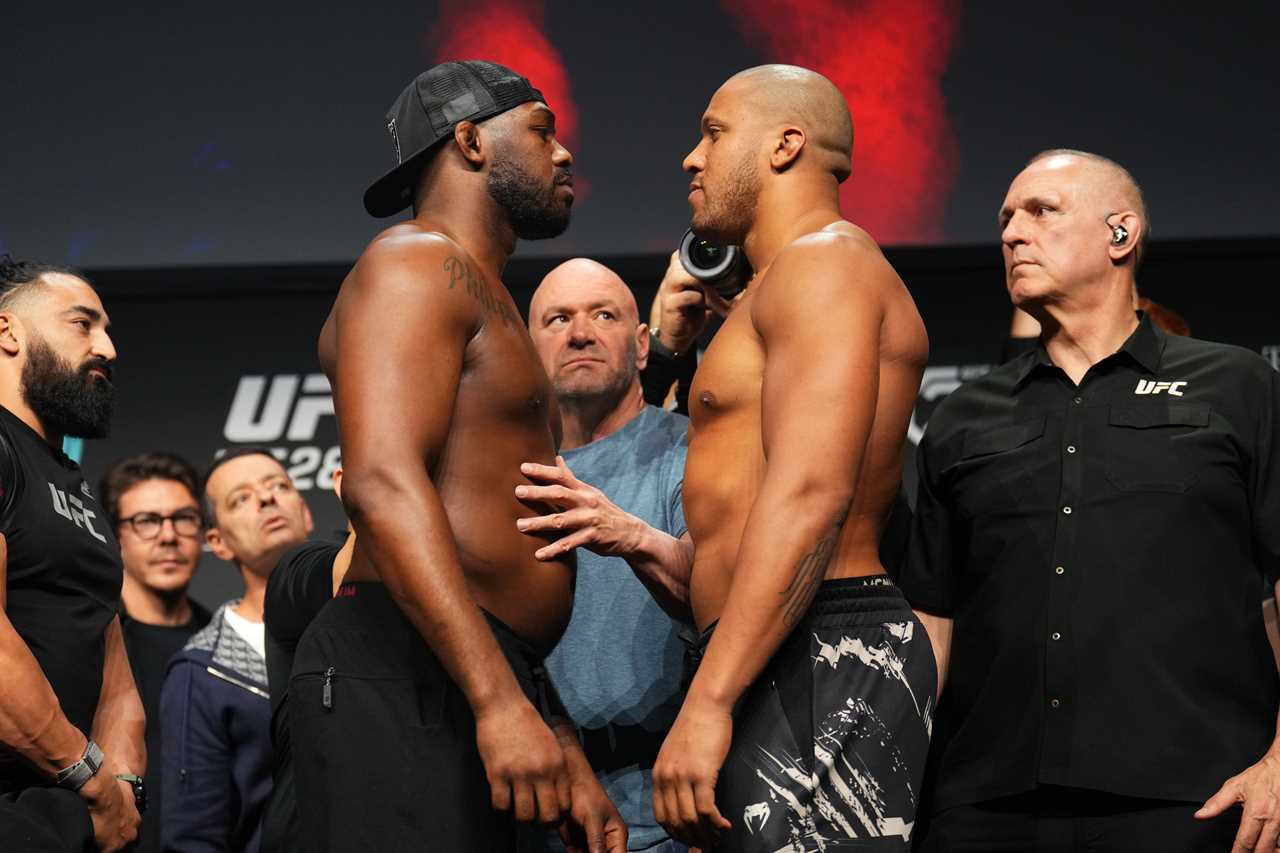 Jon Jones vs Ciryl Gae - UFC 285 - UK start time, UFC channel, TV channel, Undercard for TONIGT’S heavyweight fight