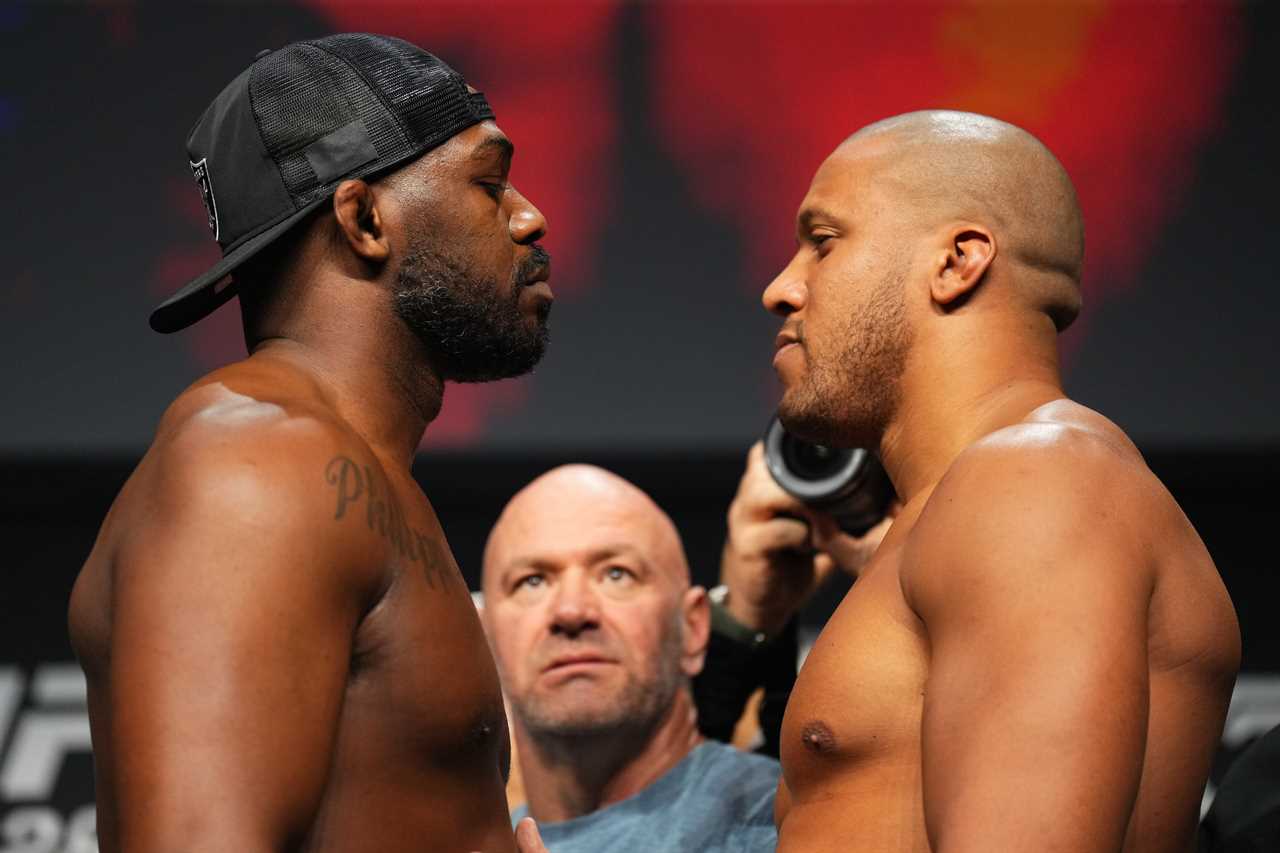 Jon Jones vs Ciryl Gae - UFC 285 - UK start time, UFC channel, TV channel, Undercard for TONIGT’S heavyweight fight