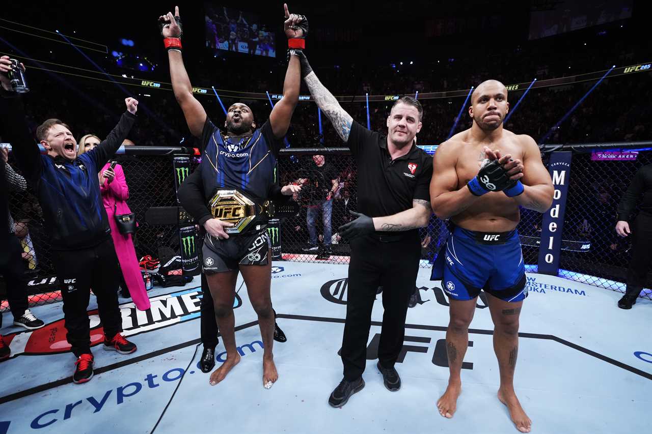 After UFC 285 victory over Gane, Jon Jones responds in an X-rated manner to Francis Ngannou’s tweet jibe.