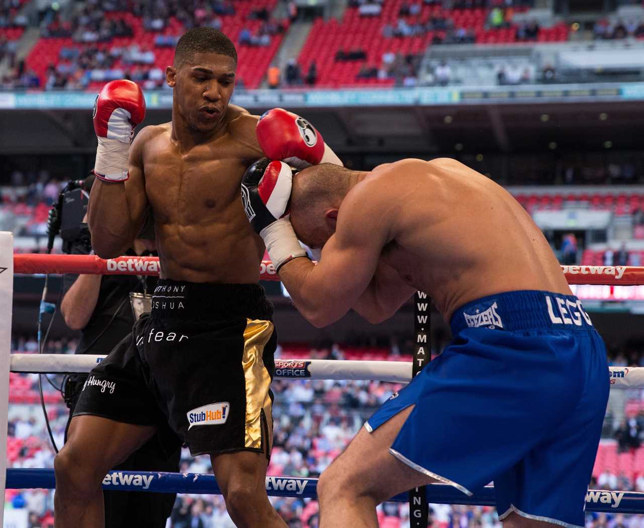 I was sentenced for assaulting a police officer and sparred with Tyson Fury. Anthony Joshua beat me at Wembley Stadium.
