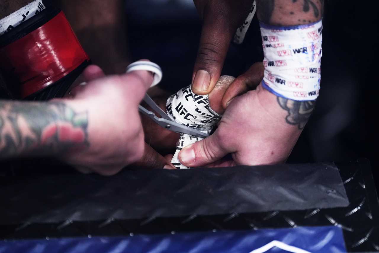 Jon Jones was only seconds away from refusing to fight Ciryl Gane in UFC 285 and returning to the locker room to discuss tape issue