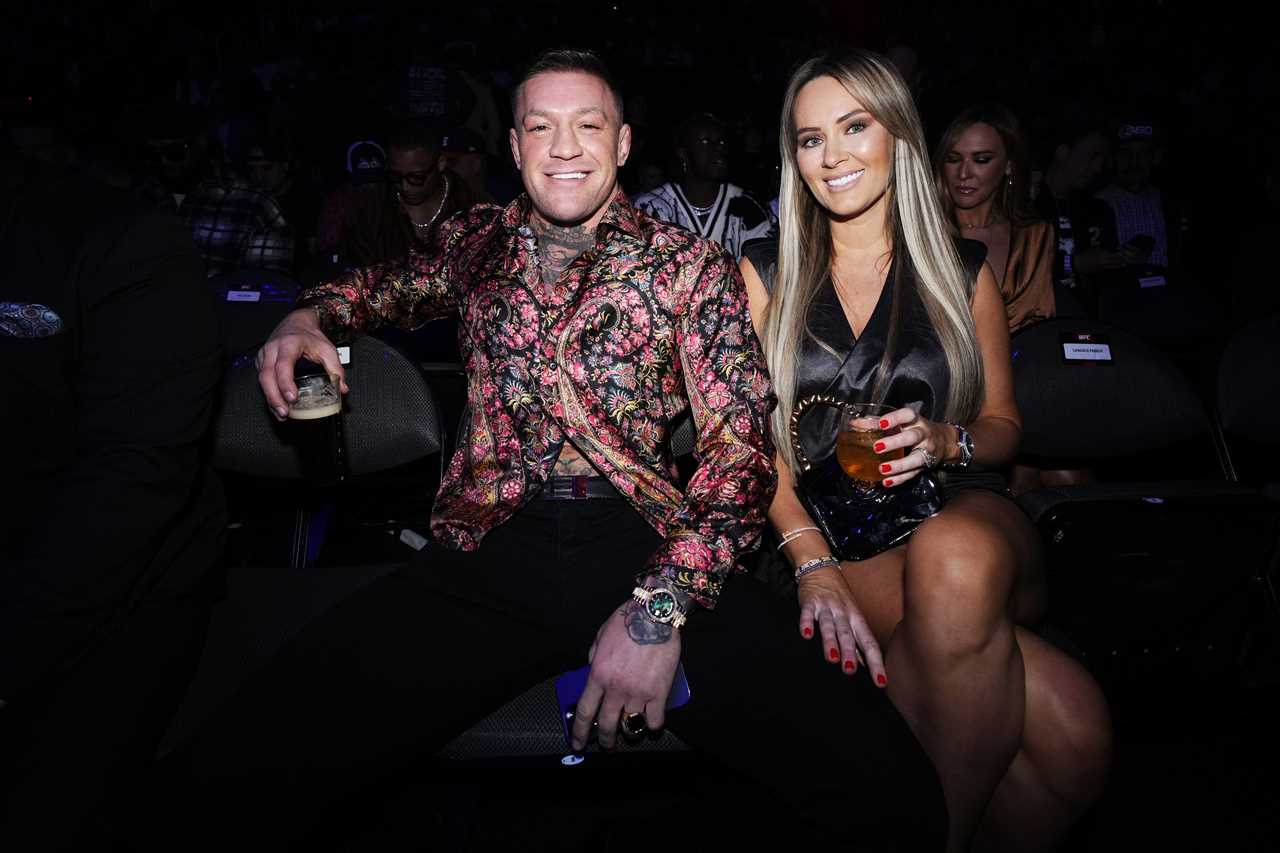 UFC fans were left baffled when Conor McGregor was chest rubbed by Dee Devlin during bizarre scenes on live TV
