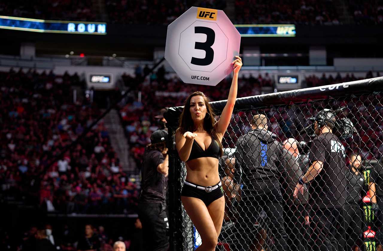 Luciana Andrade, stunning UFC babe, denies that Octagon girls get paid more than fighters. She opens OnlyFans page