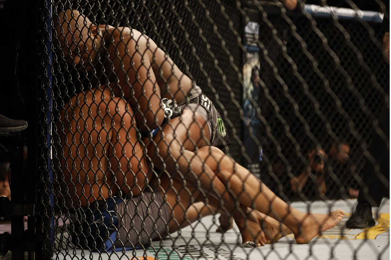 Jon Jones, UFC legend, claims he heard Ciryl Gane's spine POPPING during brutal guillotine choke.